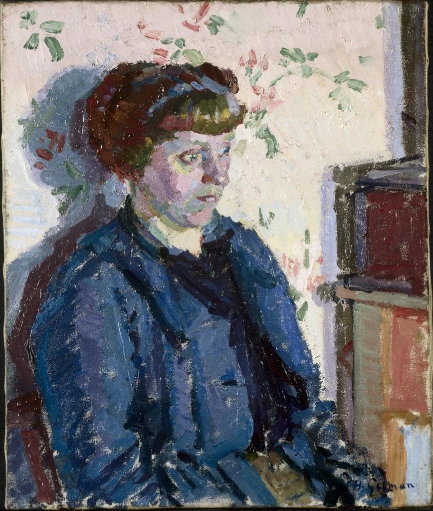 Harold Gilman - Ritratto di Sylvia Gosse, Cleveland Museum of Art